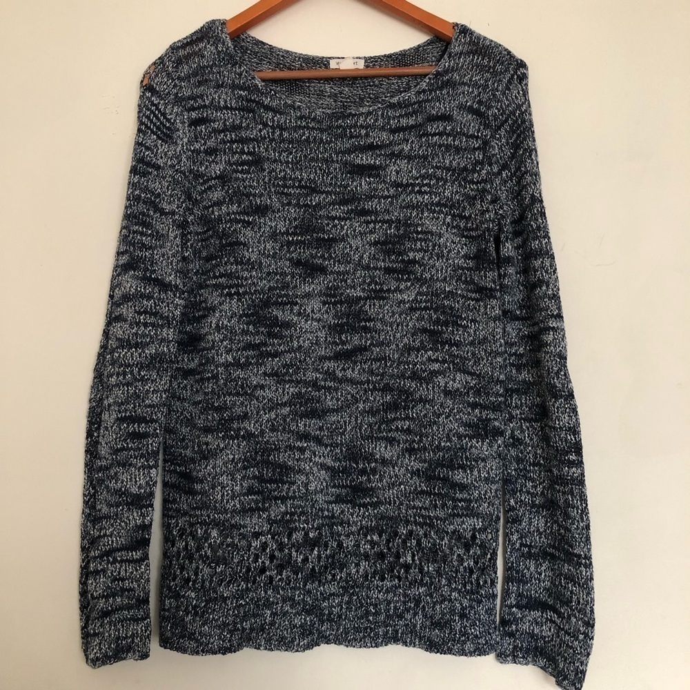 Roz & Ali heather knit Sweater